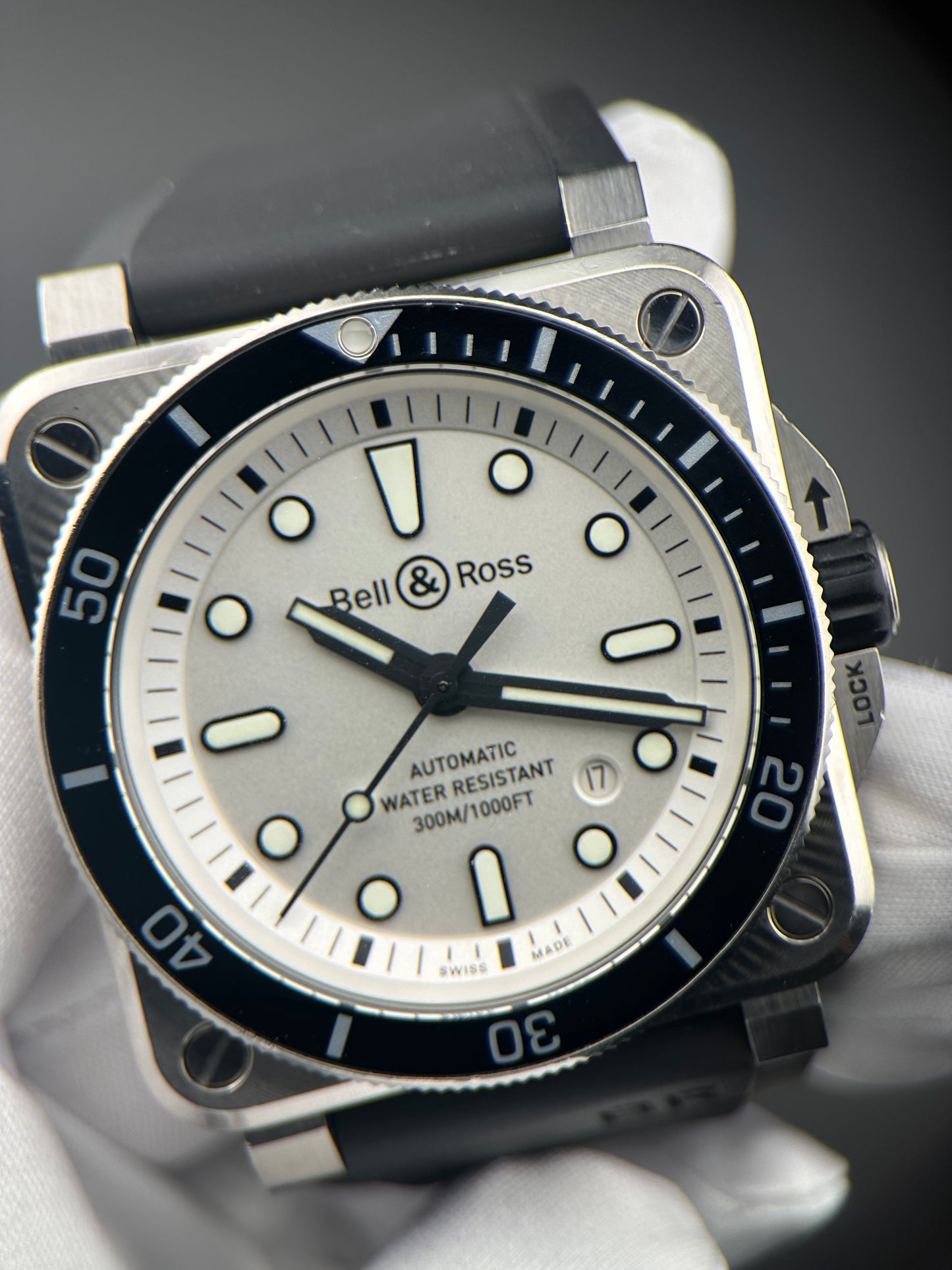 Bell & Ross BR03-92 White Diver