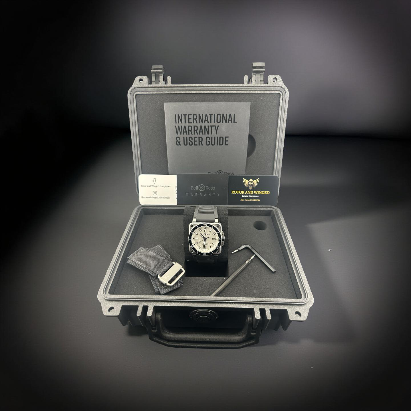 Bell & Ross BR03-92 White Diver