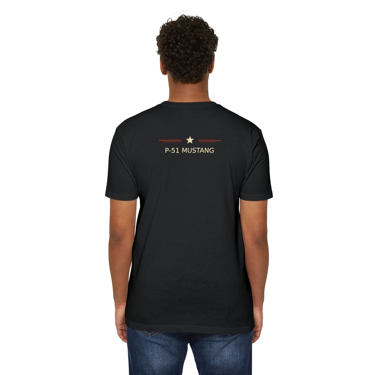 Rotor and Winged Heritage CVC Tshirt P-51 Mustang