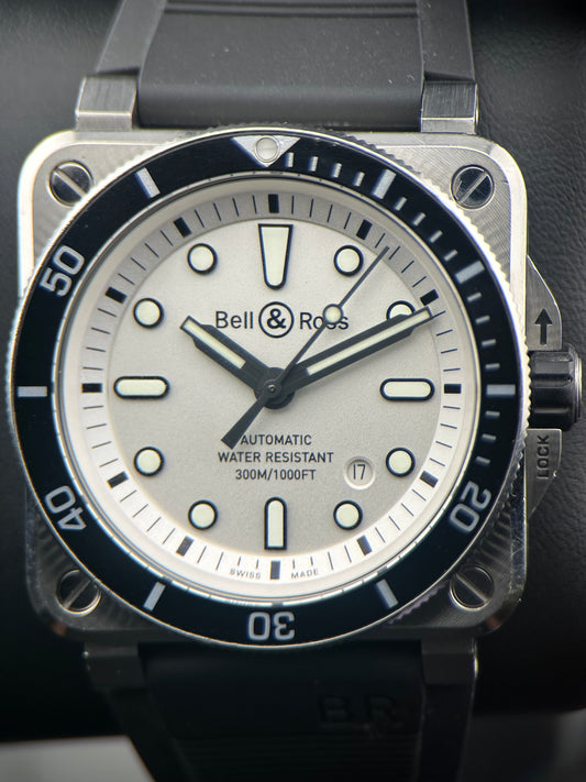Bell & Ross BR03-92 White Diver